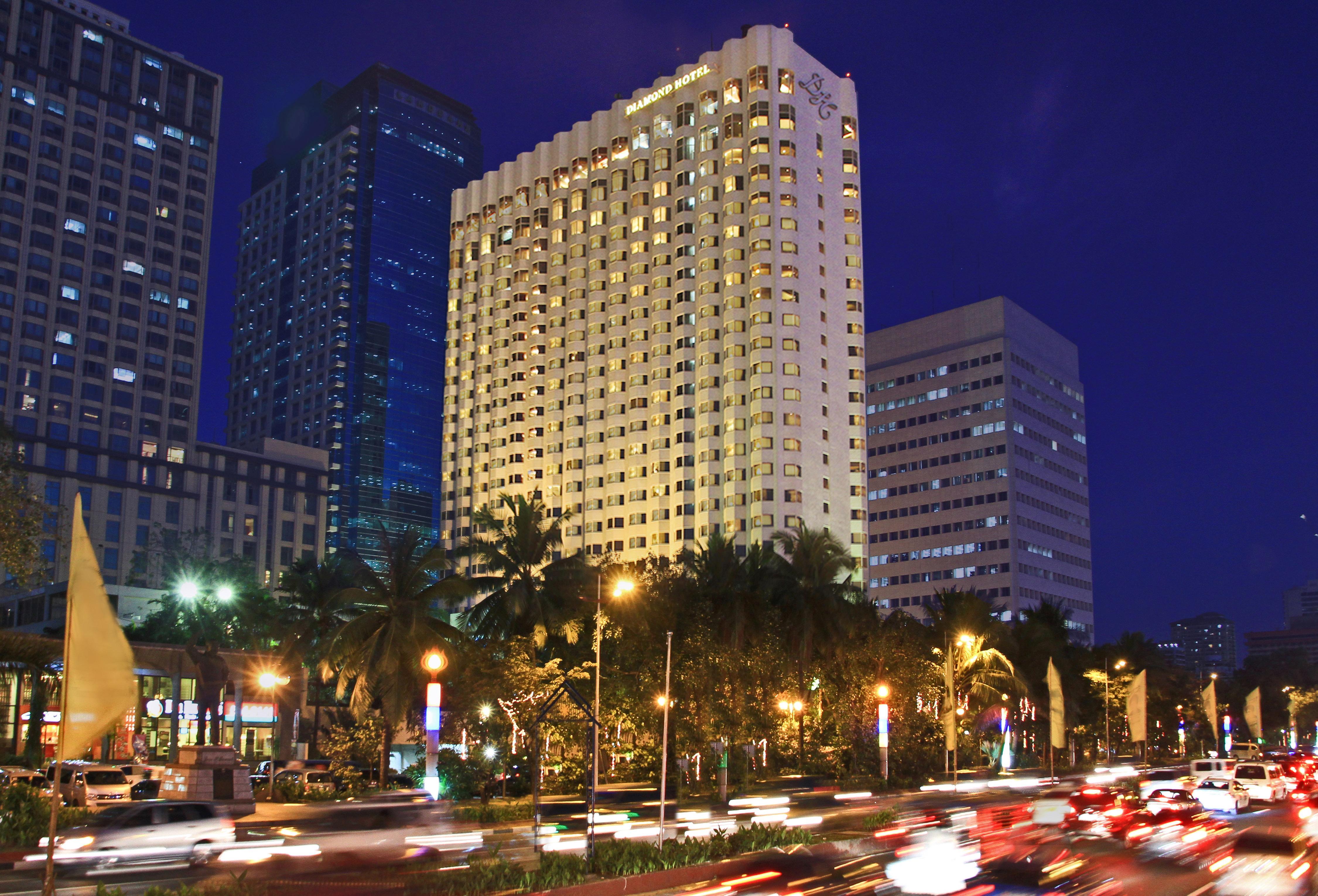 Diamond Hotel Philippines Manila Exterior foto